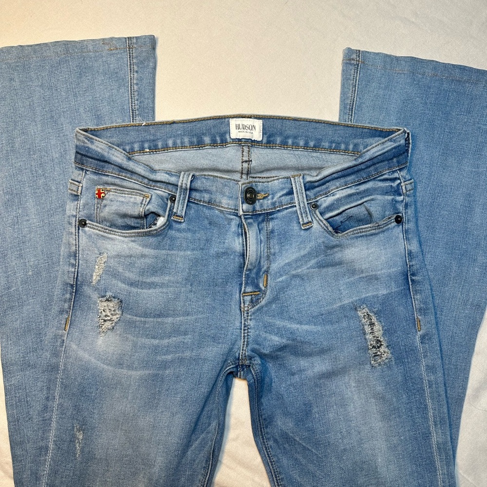 Y2K Hudson Low Rise Flare Jeans
